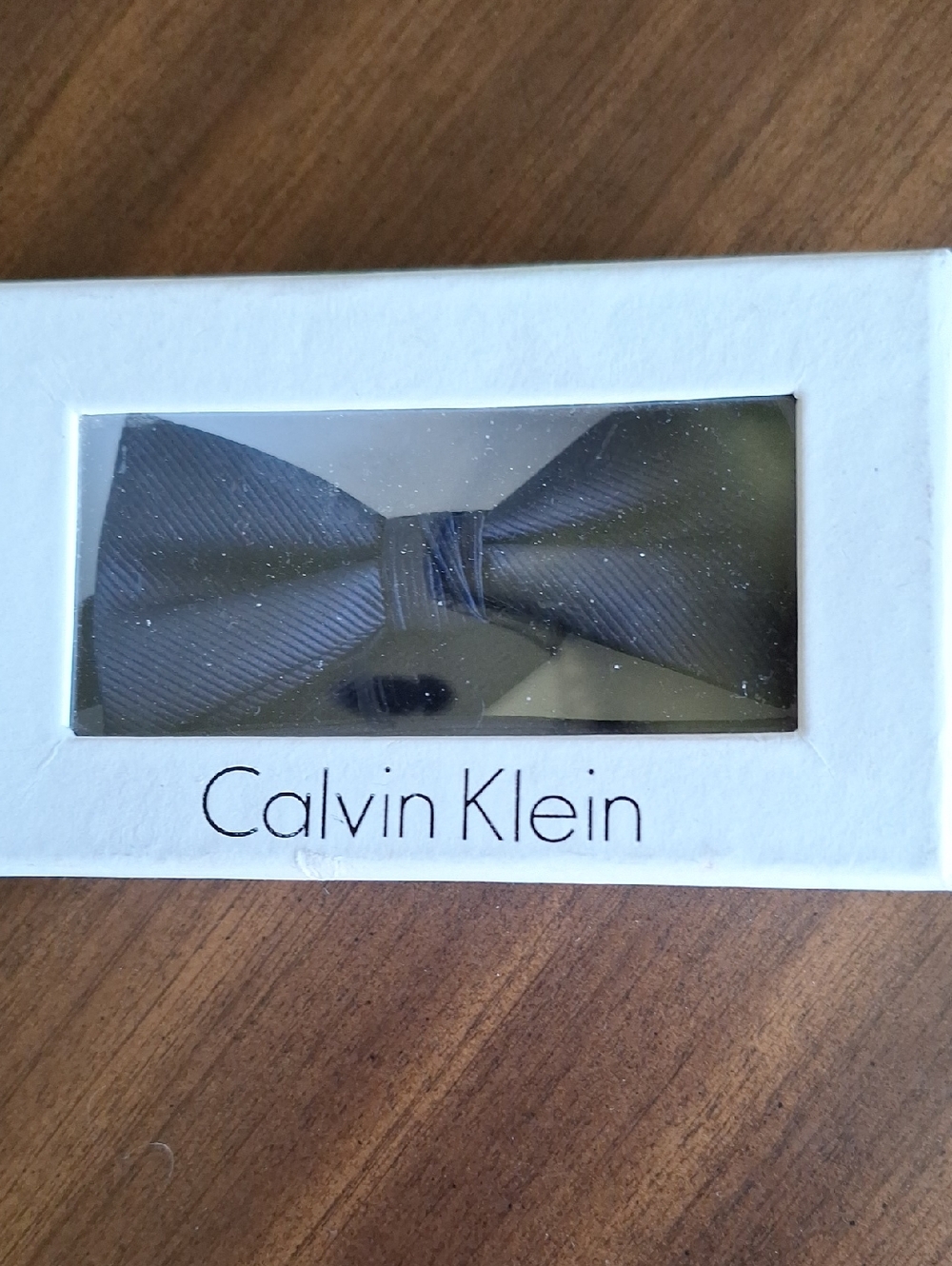 Calvin Klein Men’s Navy Bow Tie